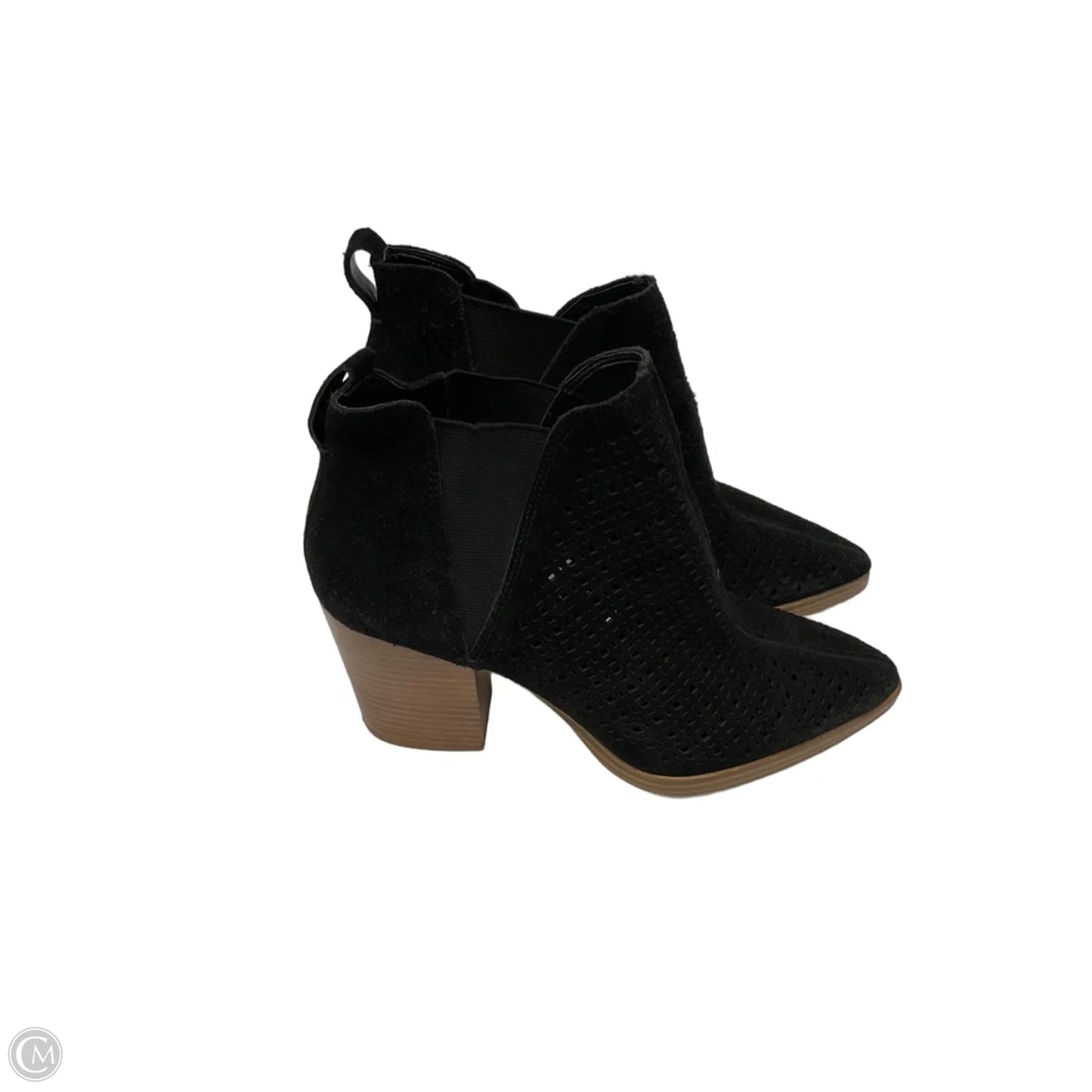 Boots Ankle Heels By Marc Fisher In Black, Size: 8