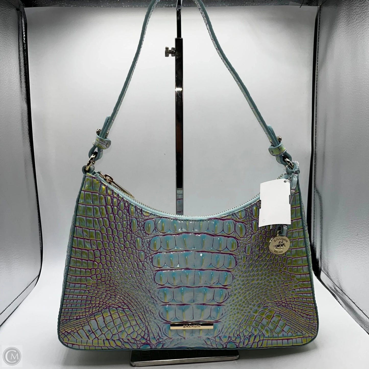 Handbag Designer By Brahmin, Size: Small