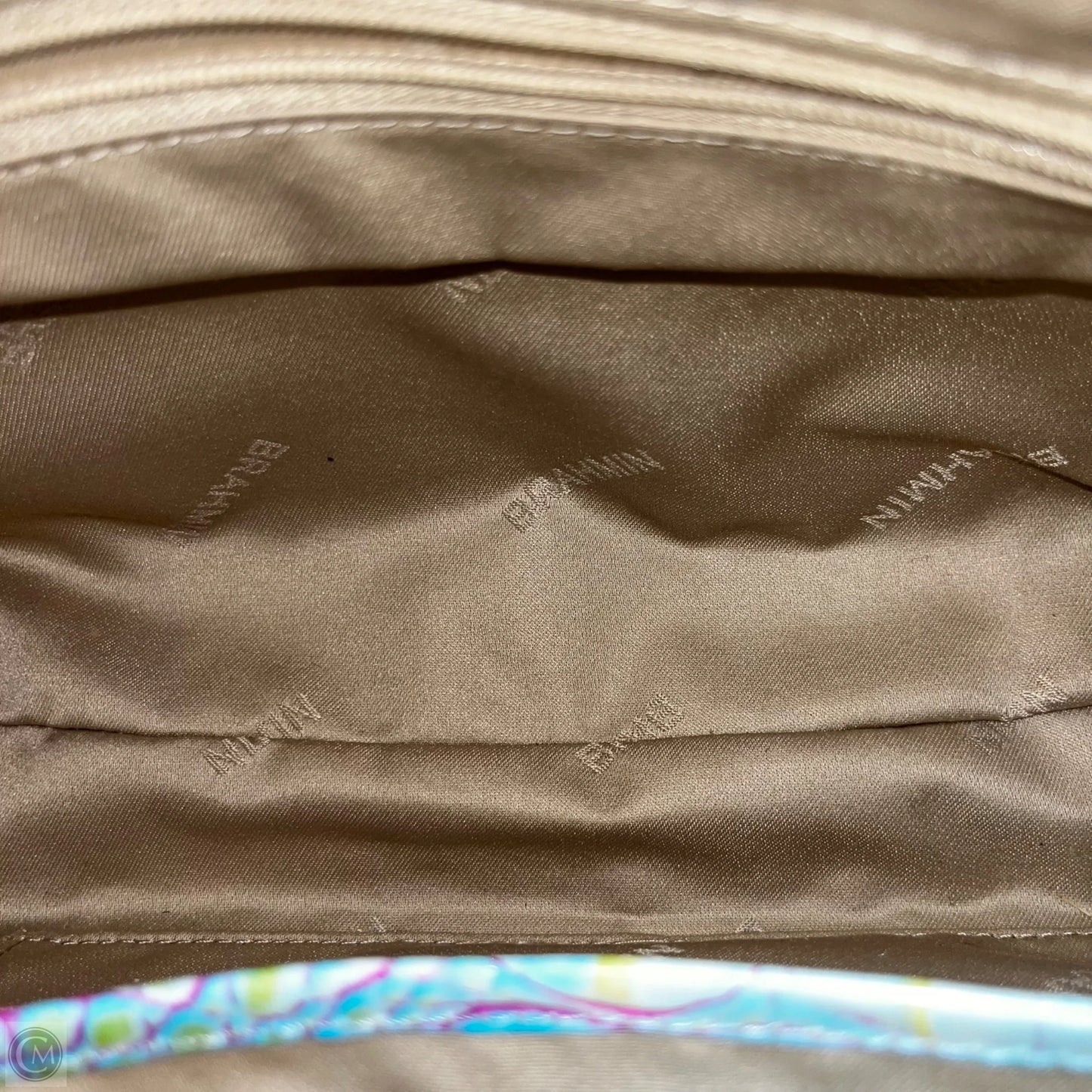 Handbag Designer By Brahmin, Size: Small