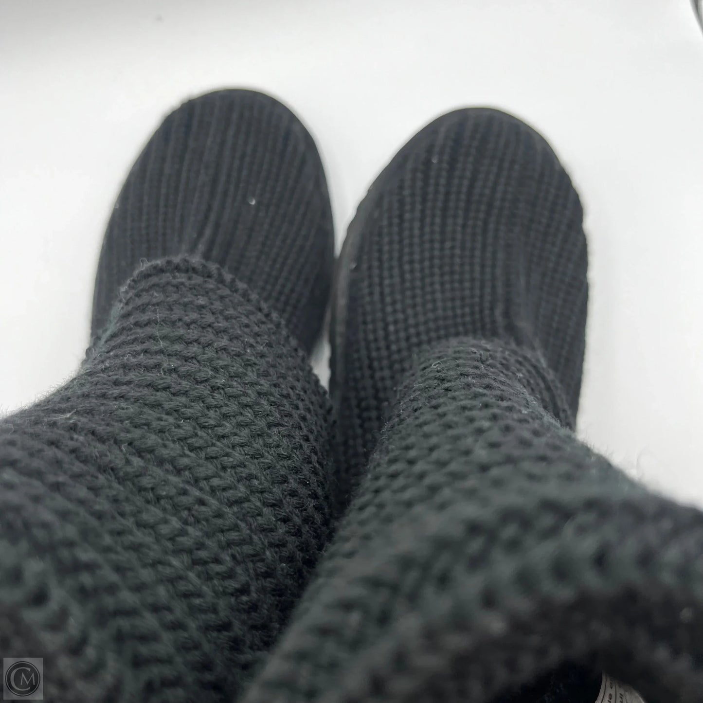 Boots Designer By Ugg In Black, Size: 8