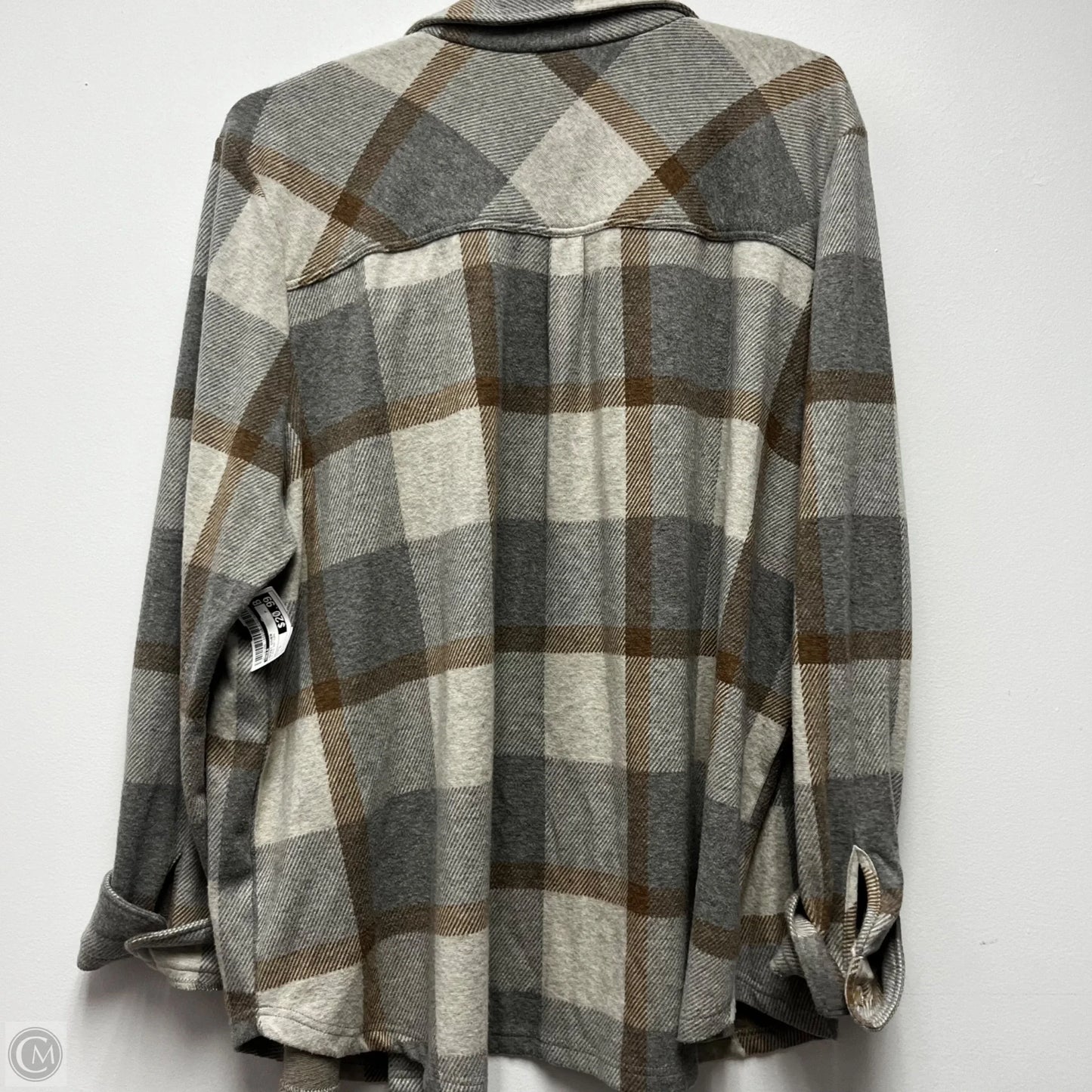 Jacket Other By Arula In Plaid Pattern, Size: L