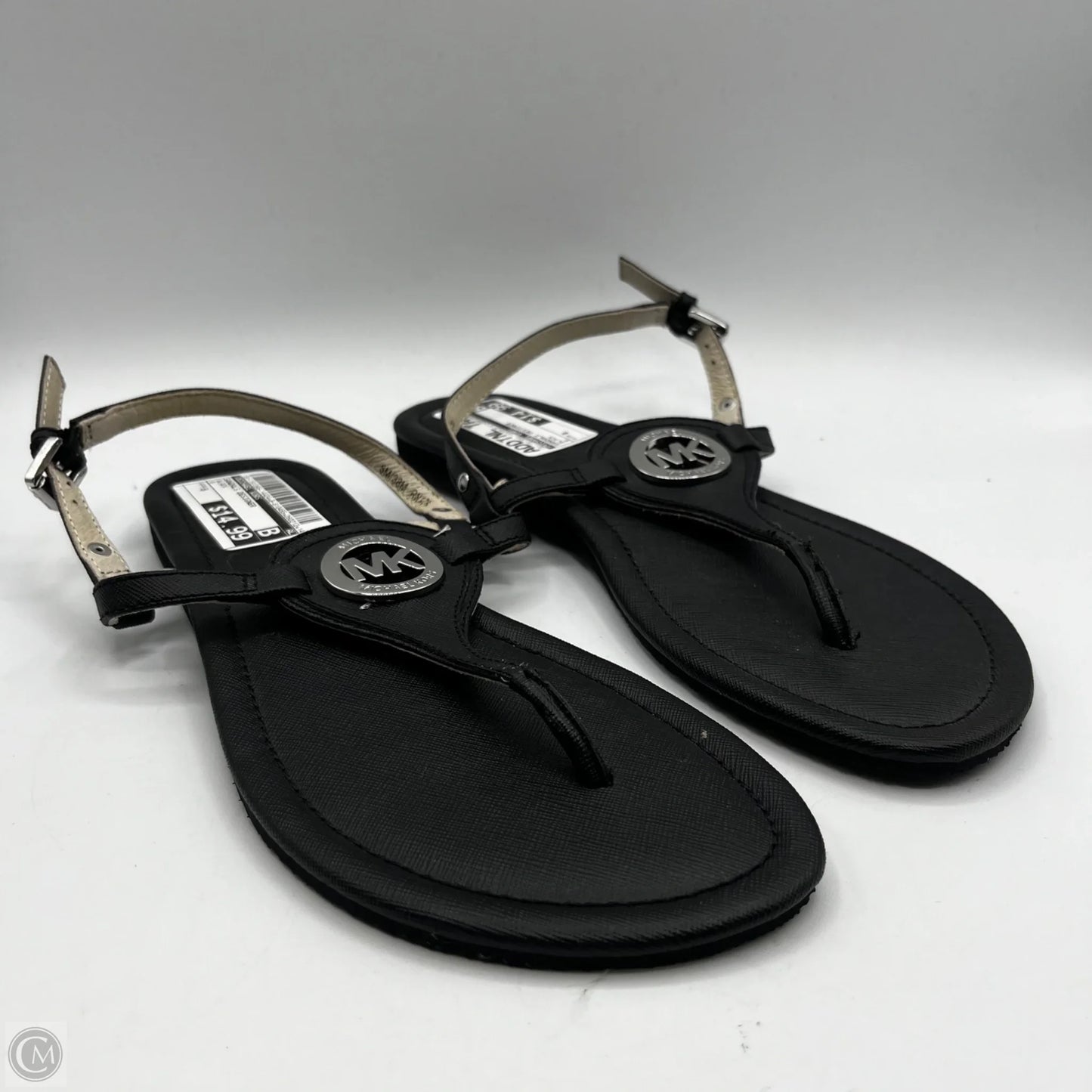 Sandals Designer By Michael Kors In Black, Size: 8