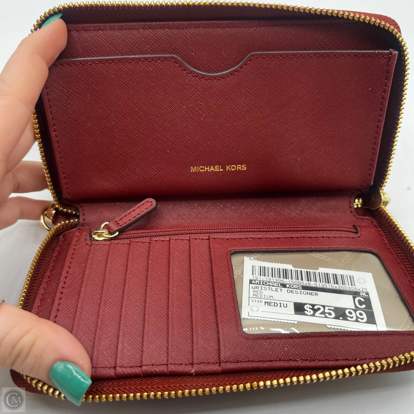 Wristlet Designer By Michael Kors, Size: Medium