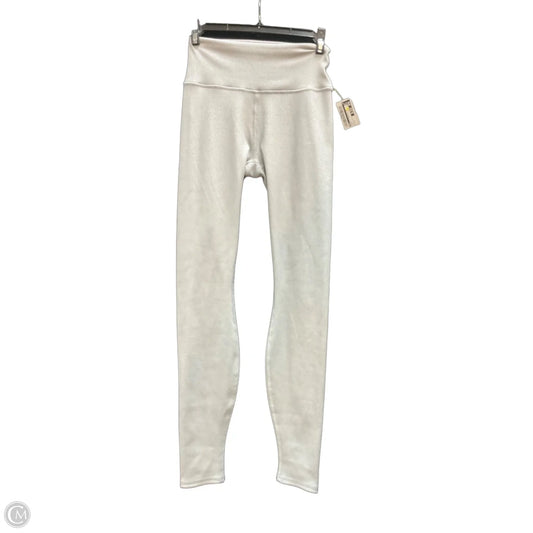 Athletic Leggings By Alo In Grey, Size: S
