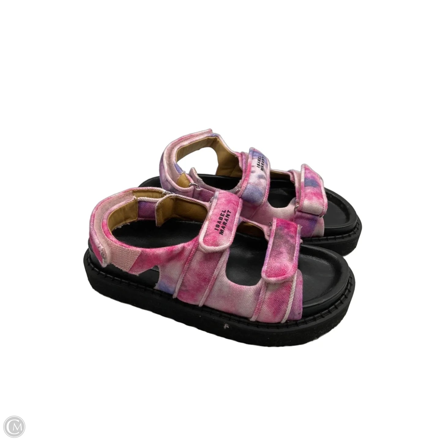 Sandals Designer By Isabel Marant In Tie Dye Print, Size: 5.5