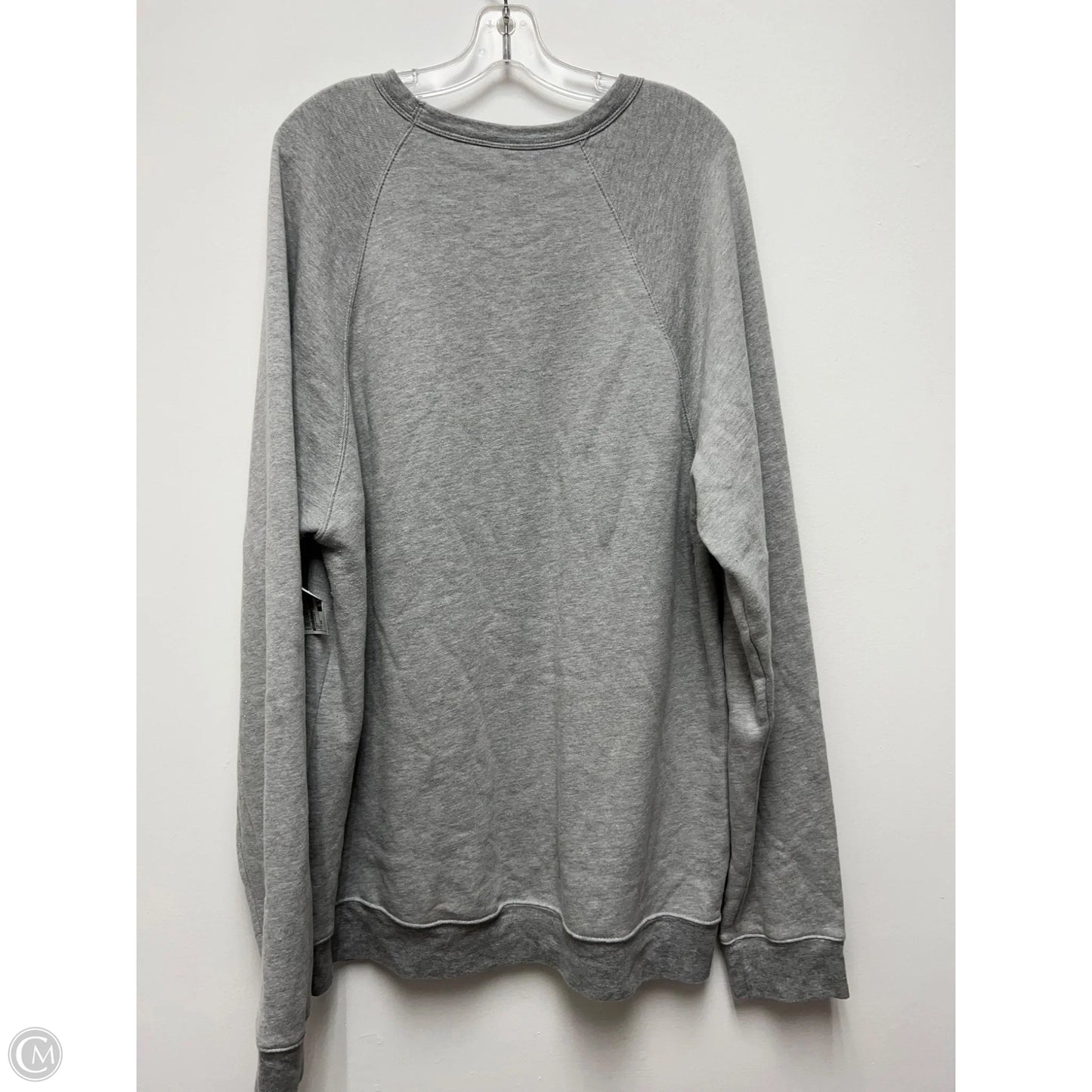 Sweatshirt Crewneck By Bella + Canvas In Grey, Size: 2x