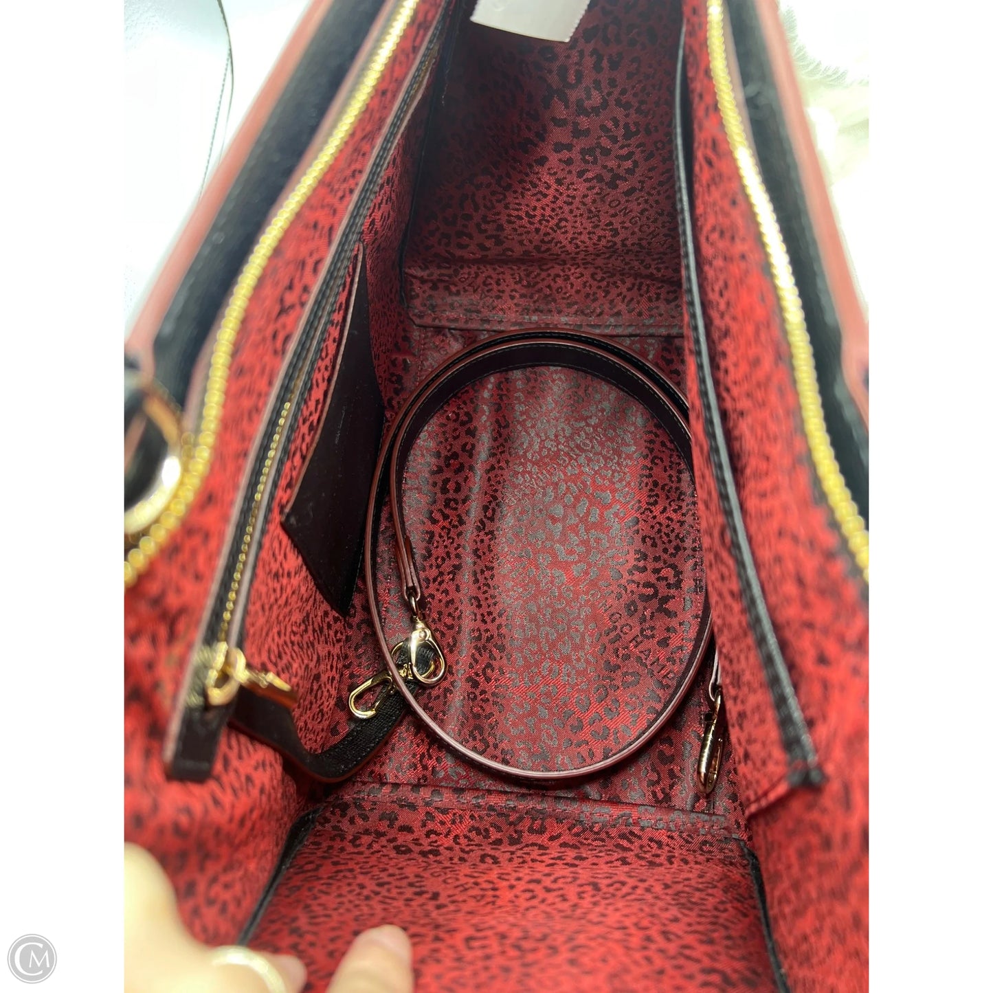 Handbag Designer By Longchamp, Size: Large