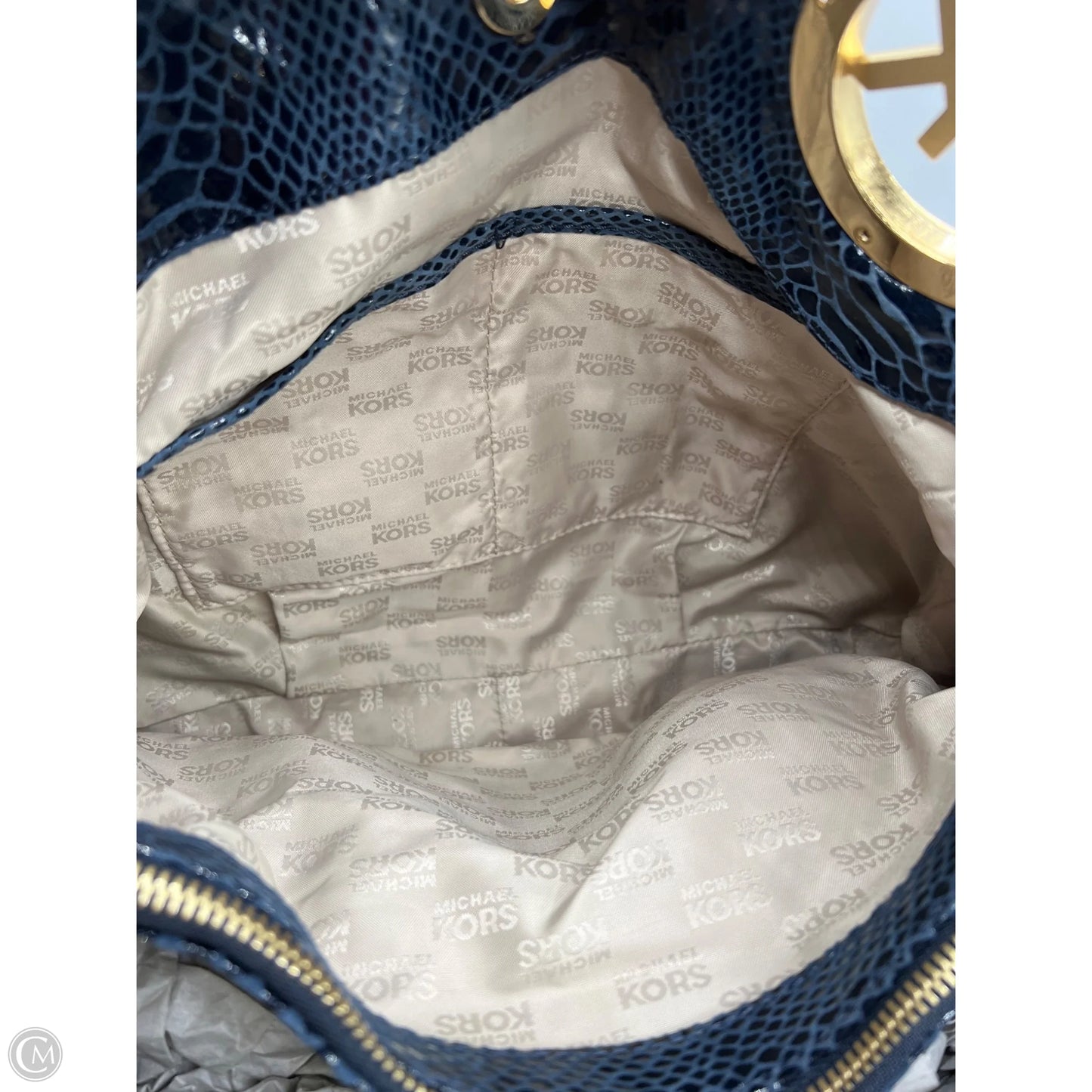 Handbag Designer By Michael Kors, Size: Medium