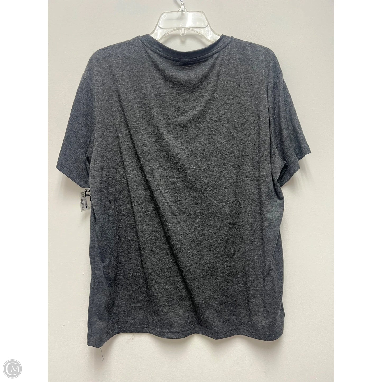 Top Short Sleeve By Clothes Mentor In Grey, Size: Xl