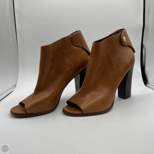 Boots Designer By Coach In Brown, Size: 10