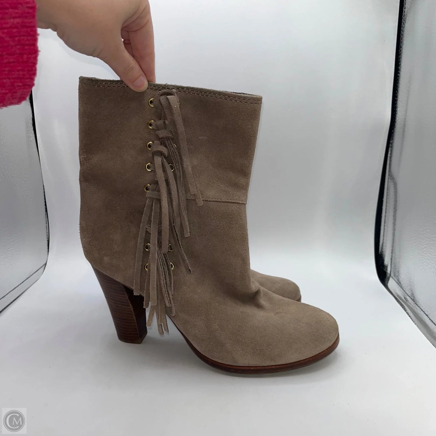 Boots Designer By Coach In Black, Size: 10
