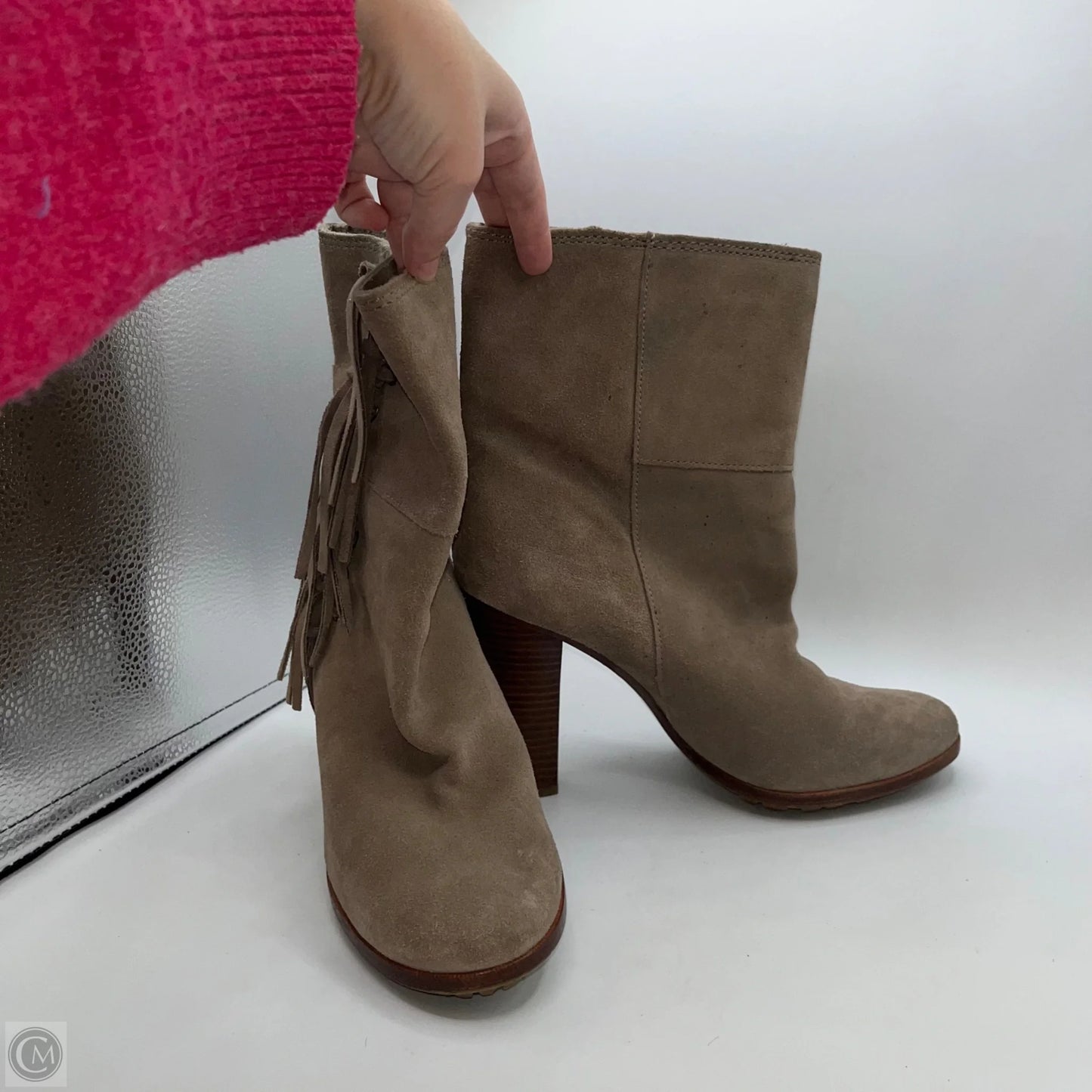 Boots Designer By Coach In Black, Size: 10