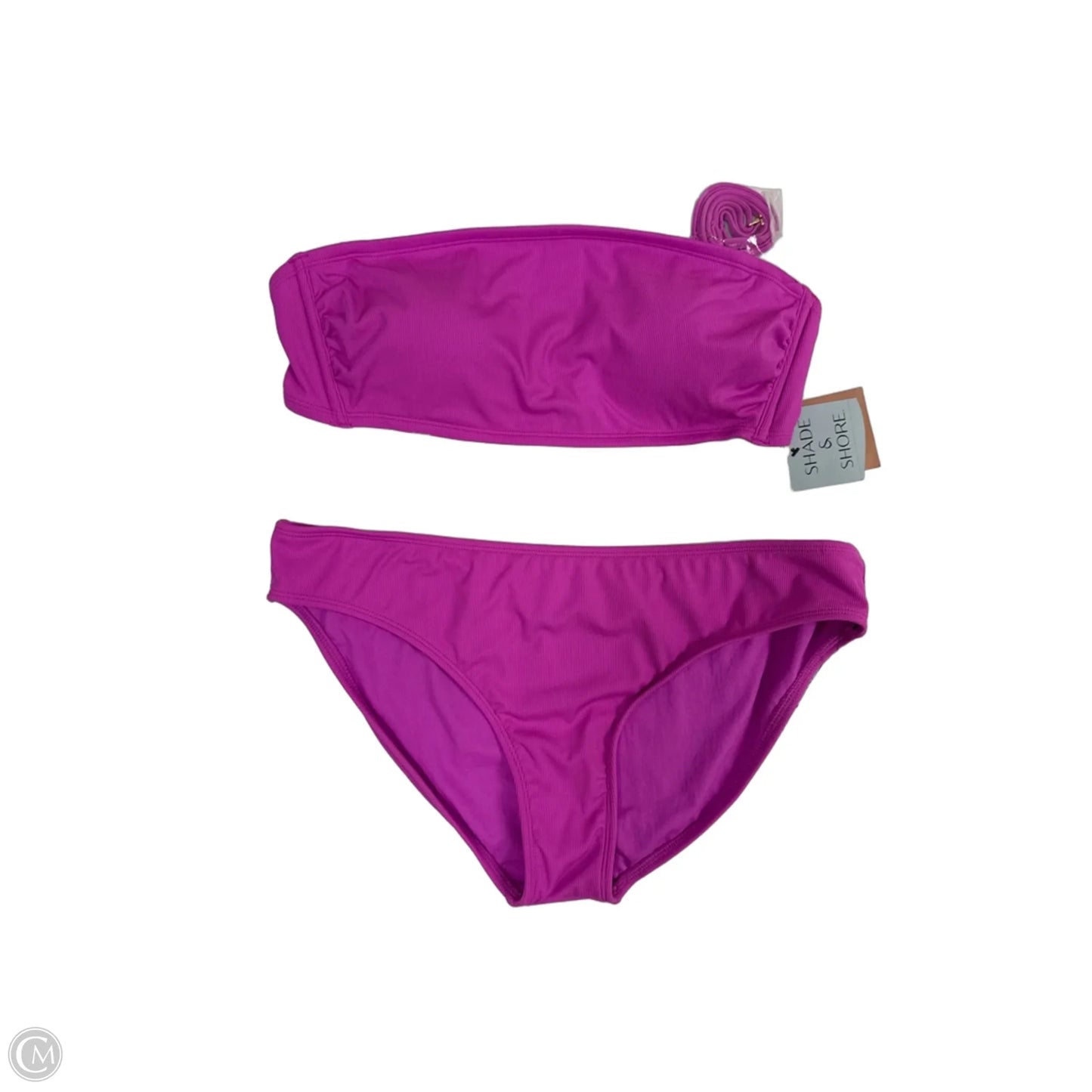 Swimsuit 2pc By Shade & Shore In Pink, Size: Xl