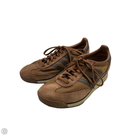 Shoes Sneakers By Adidas In Brown, Size: 9