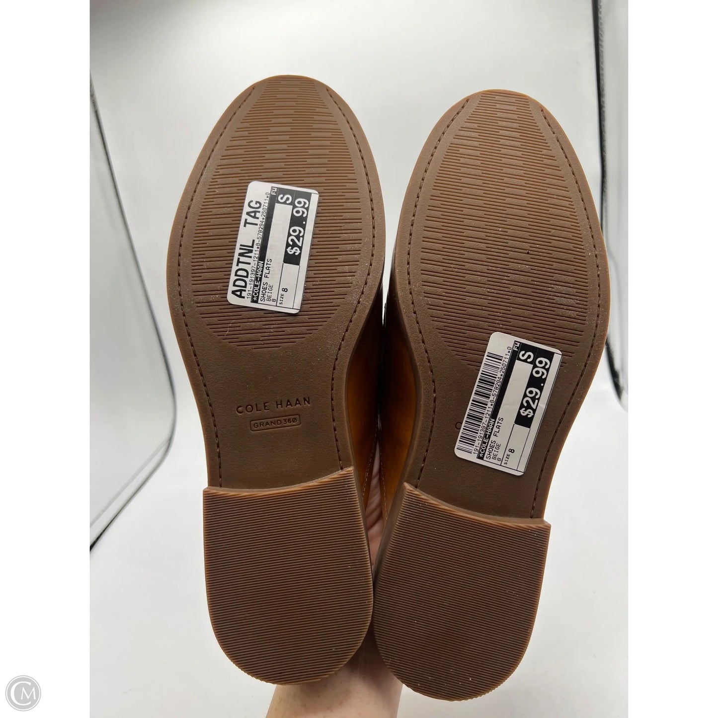 Shoes Flats By Cole-haan In Beige, Size: 8