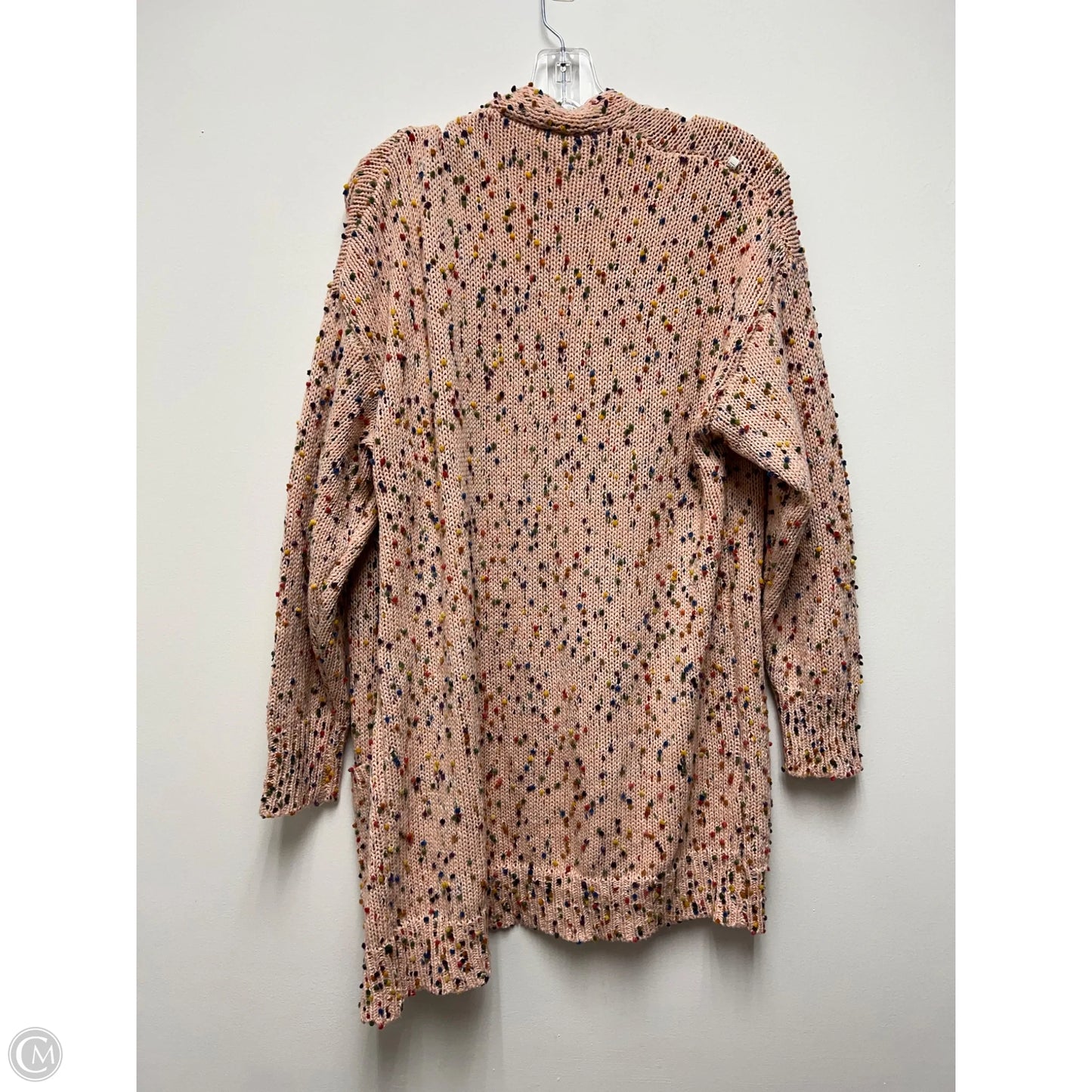 Cardigan By Clothes Mentor In Pink, Size: 2x