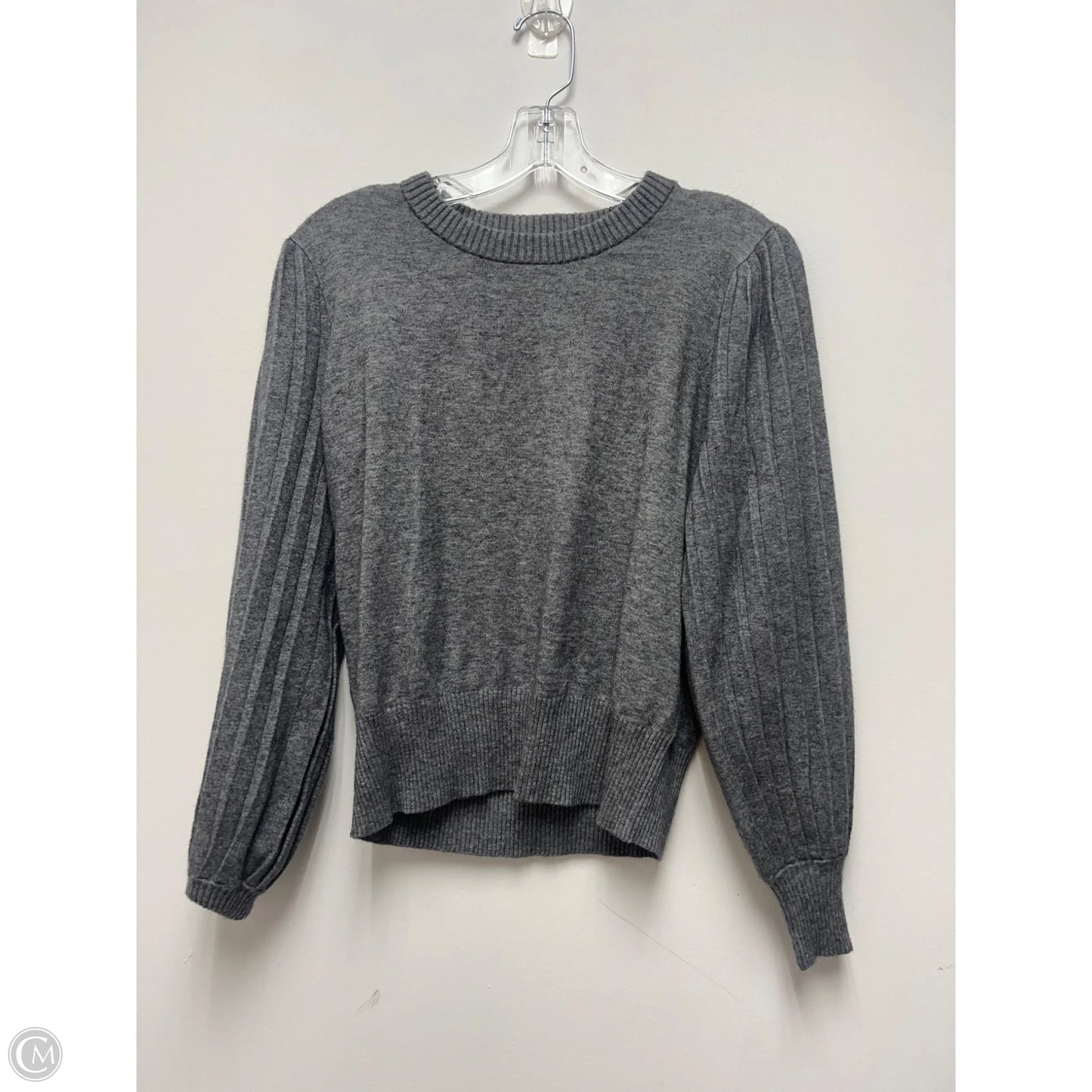 Sweater By Loft In Grey, Size: M