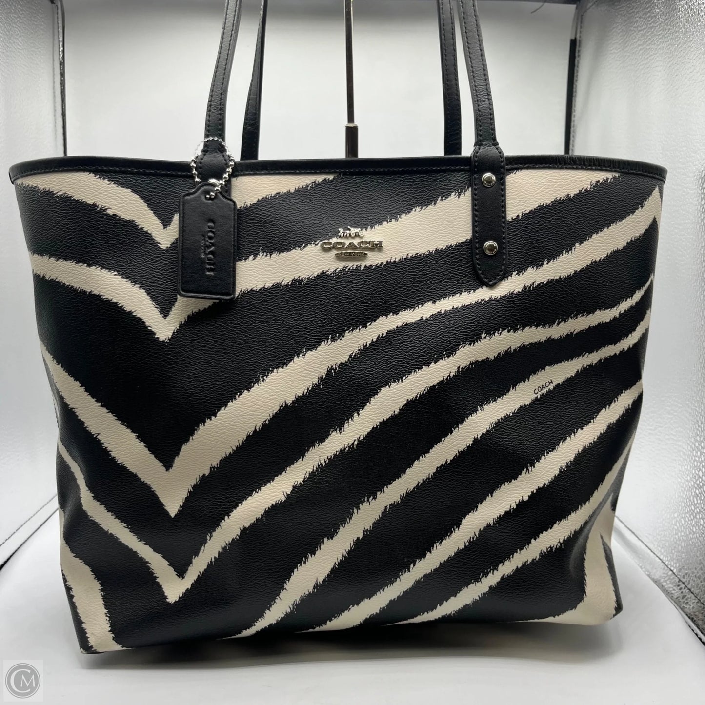 Tote Designer By Coach, Size: Large