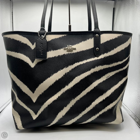 Tote Designer By Coach, Size: Large