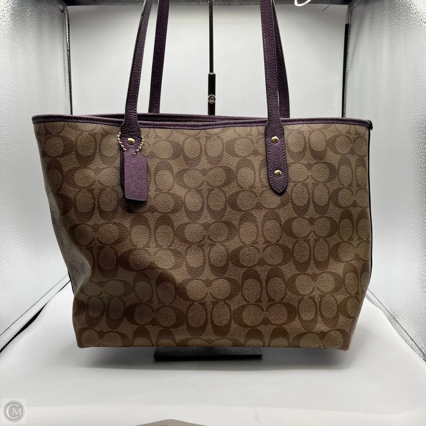 Tote Designer By Coach, Size: Large