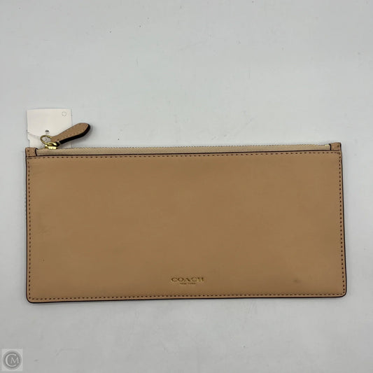Wristlet Designer By Coach, Size: Medium