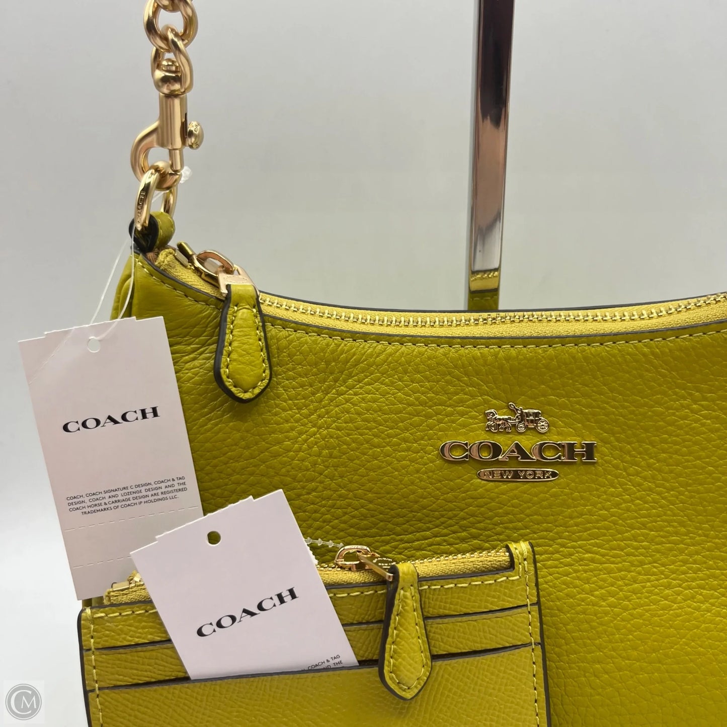 Handbag Designer By Coach, Size: Small