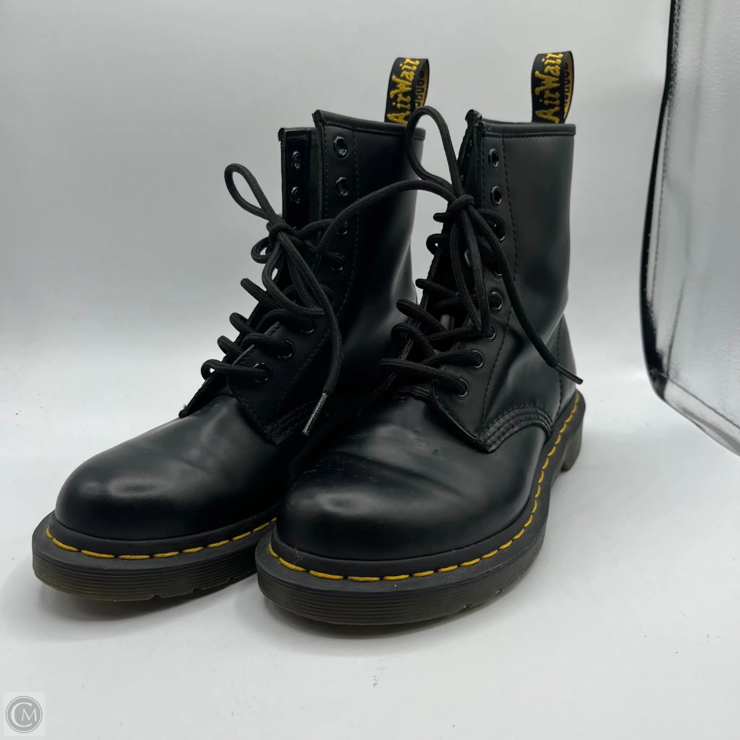 Boots Ankle Flats By Dr Martens In Black, Size: 6