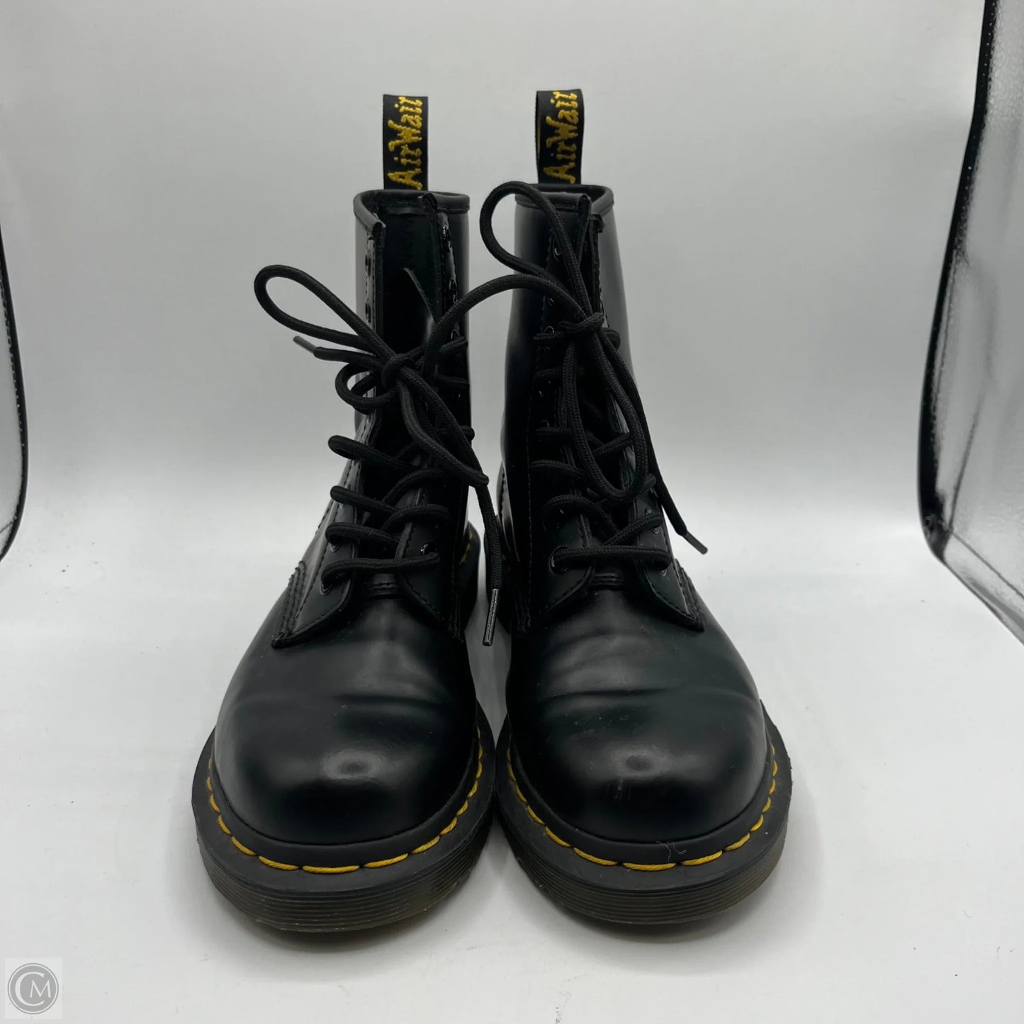 Boots Ankle Flats By Dr Martens In Black, Size: 6