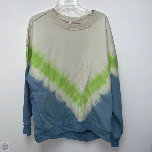 Top Long Sleeve By Free People In Multi-colored, Size: L