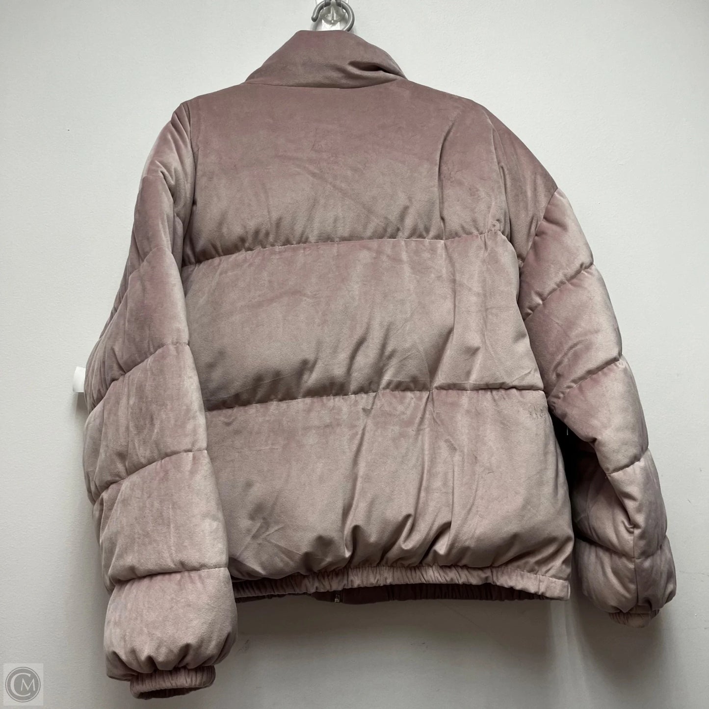 Coat Puffer & Quilted By Nine West In Pink, Size: 2x