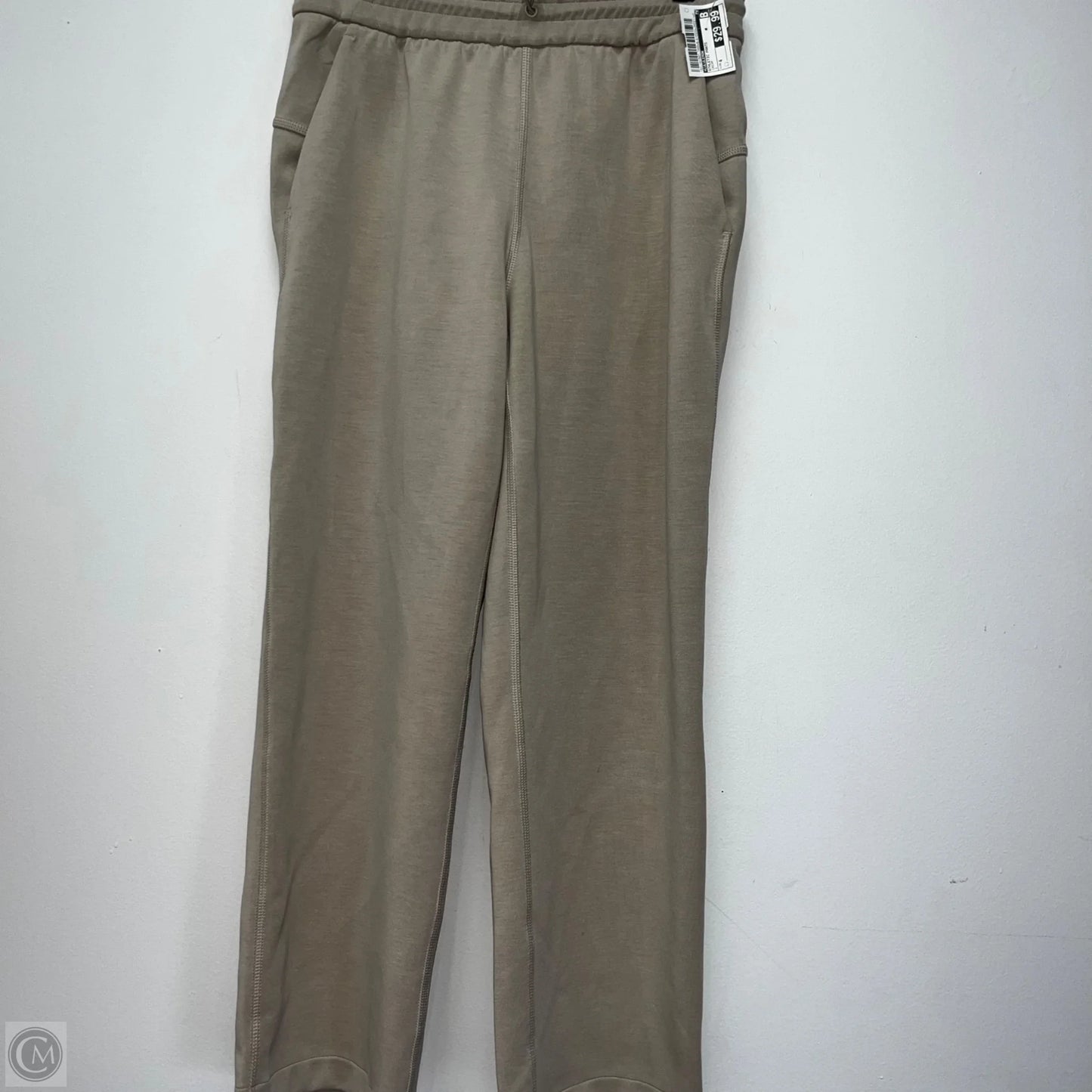 Athletic Pants By Lululemon In Cream, Size: 4
