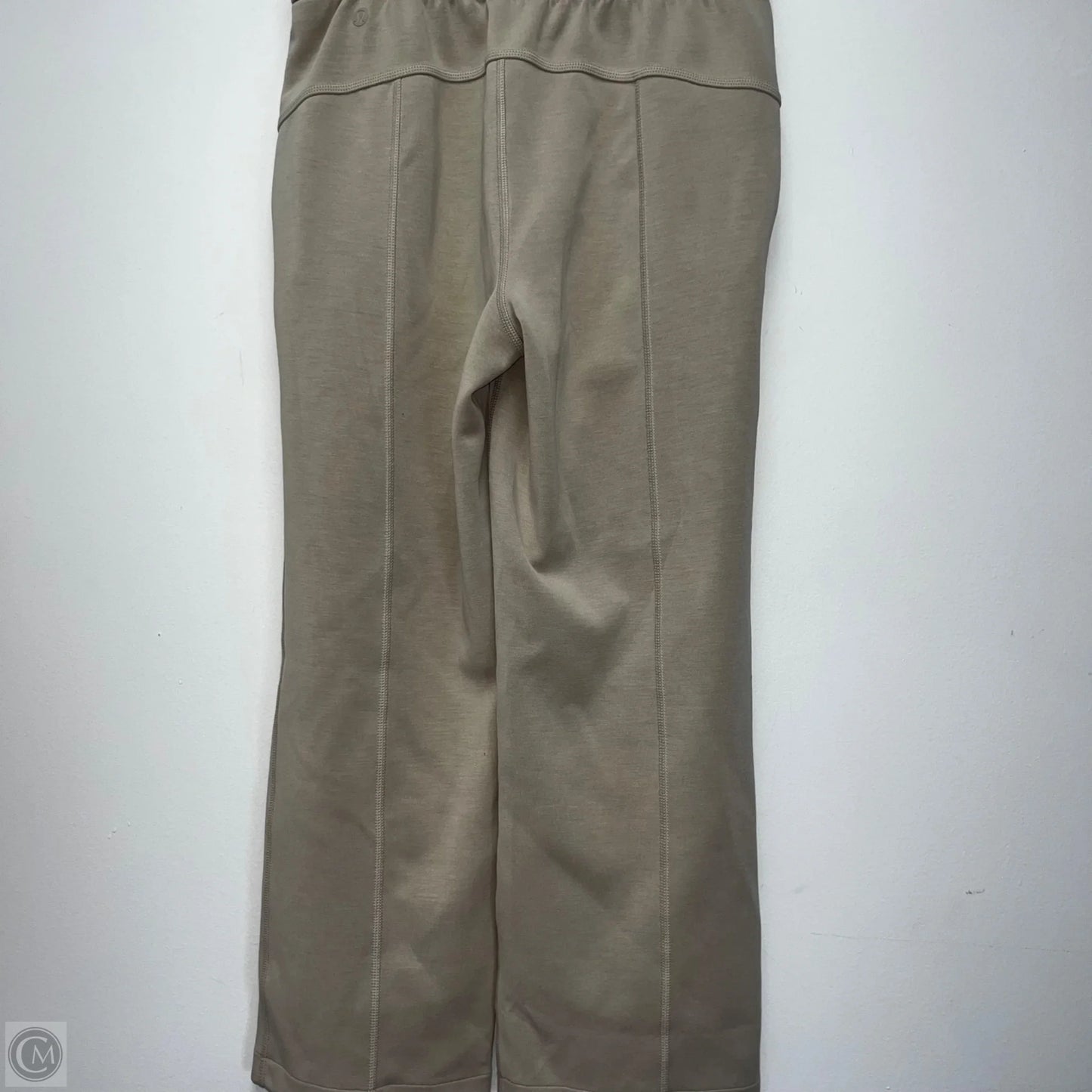 Athletic Pants By Lululemon In Cream, Size: 4