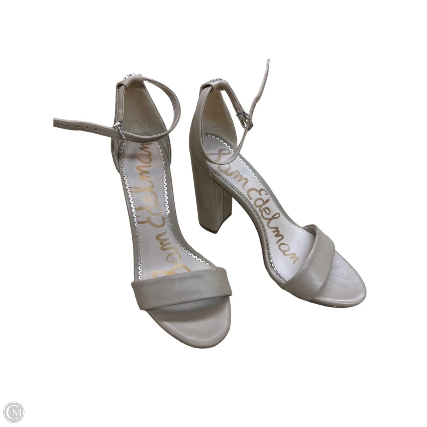 Shoes Heels Block By Sam Edelman In Beige, Size: 7