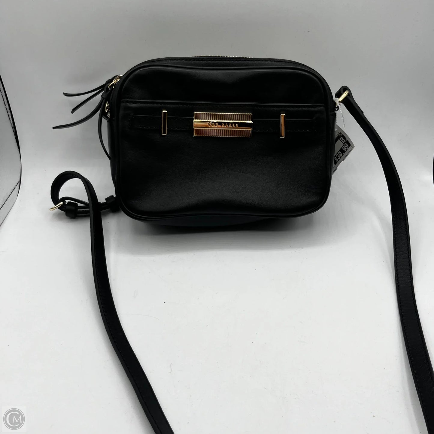 Crossbody Leather By Ted Baker, Size: Medium