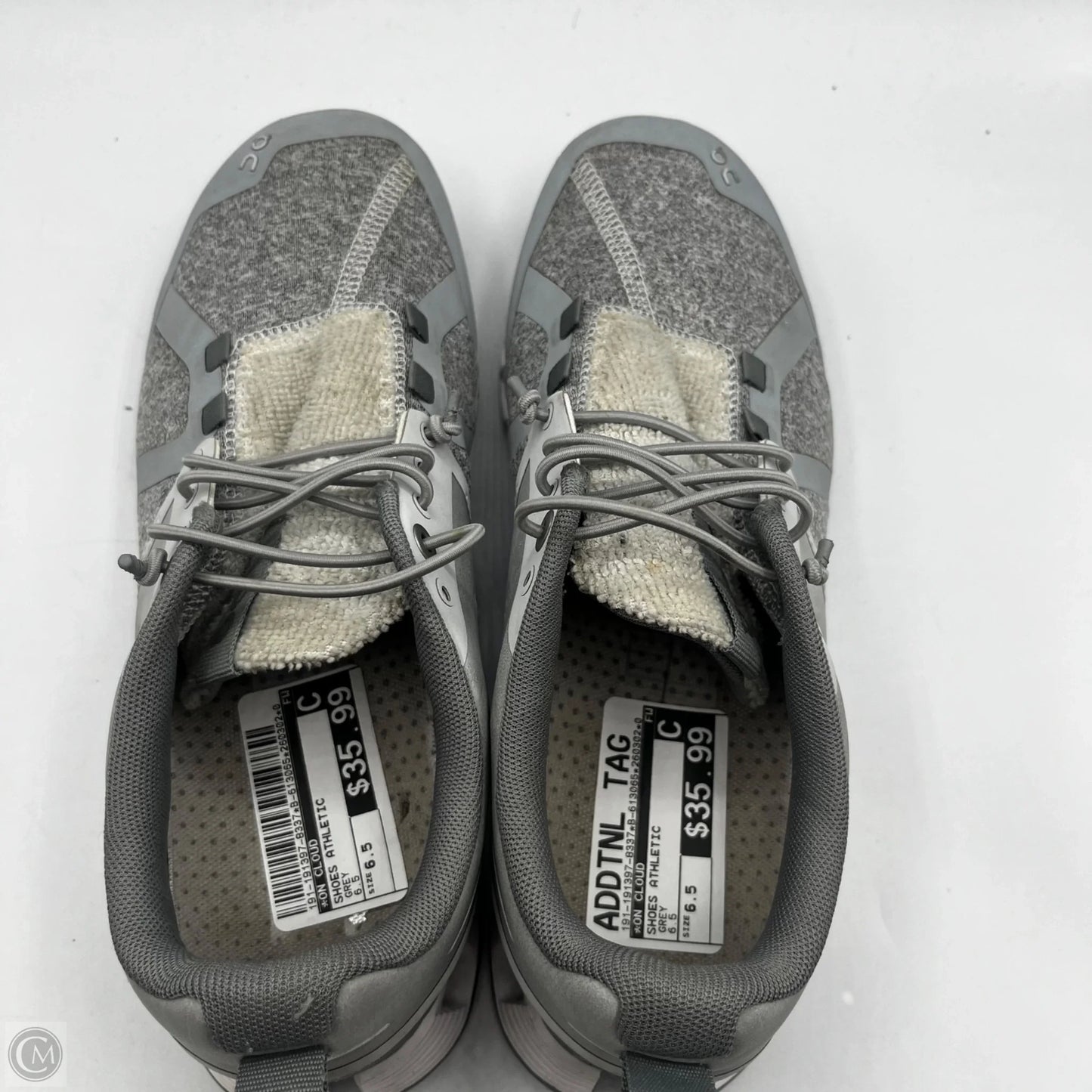 Shoes Athletic By On Cloud In Grey, Size: 6.5