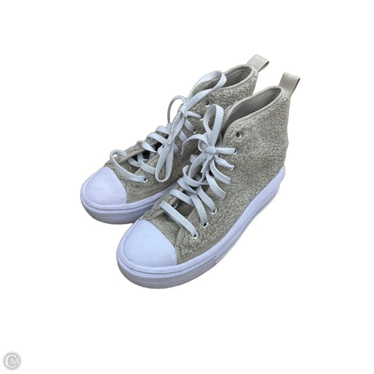 Shoes Heels Block By Converse In Cream, Size: 5