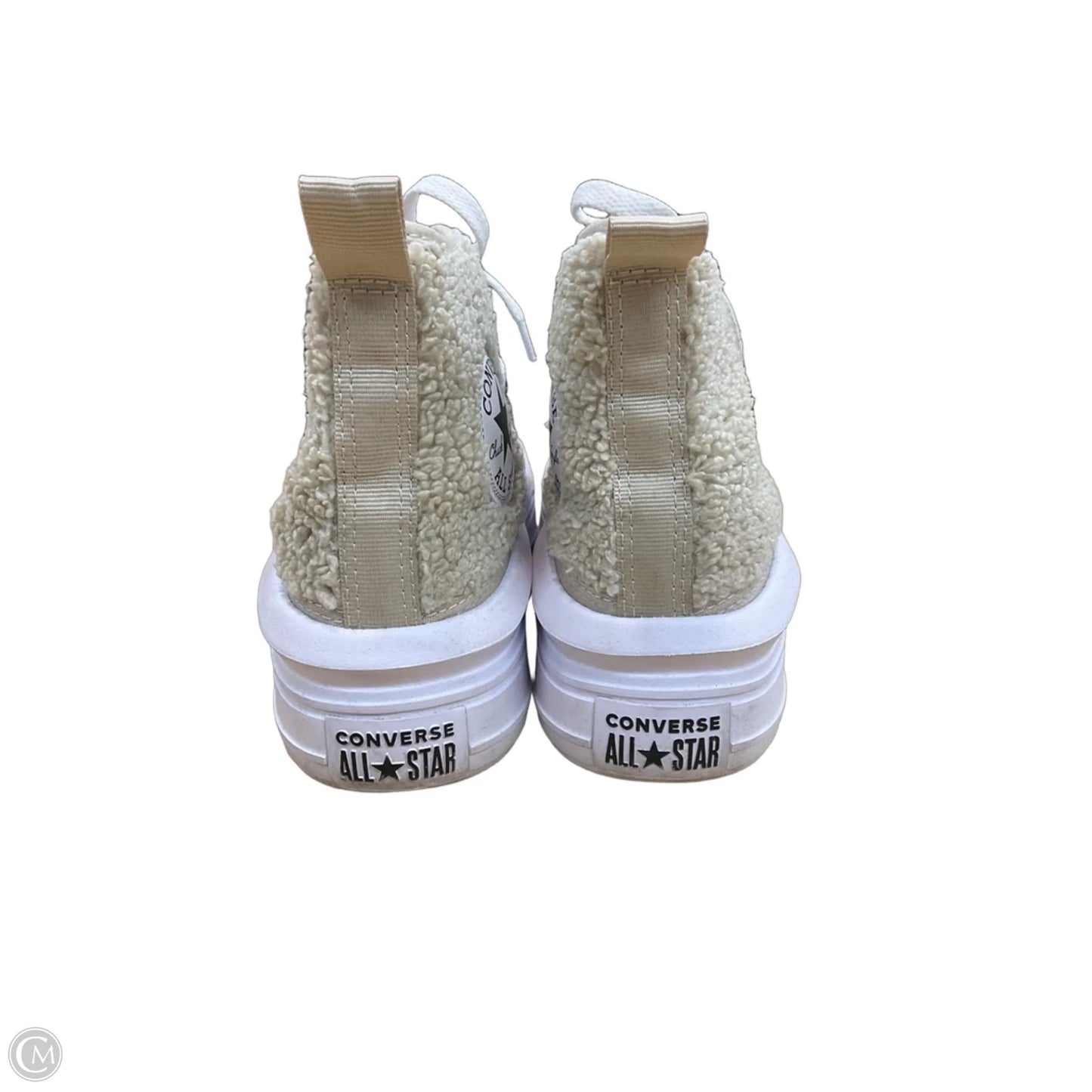 Shoes Heels Block By Converse In Cream, Size: 5