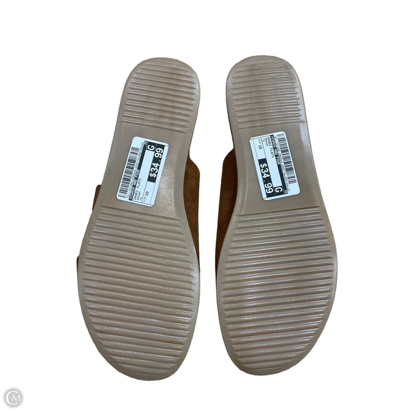 Shoes Flats By Coach And Four In Brown, Size: 10