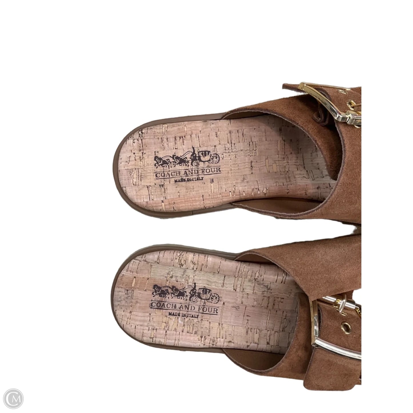 Shoes Flats By Coach And Four In Brown, Size: 10