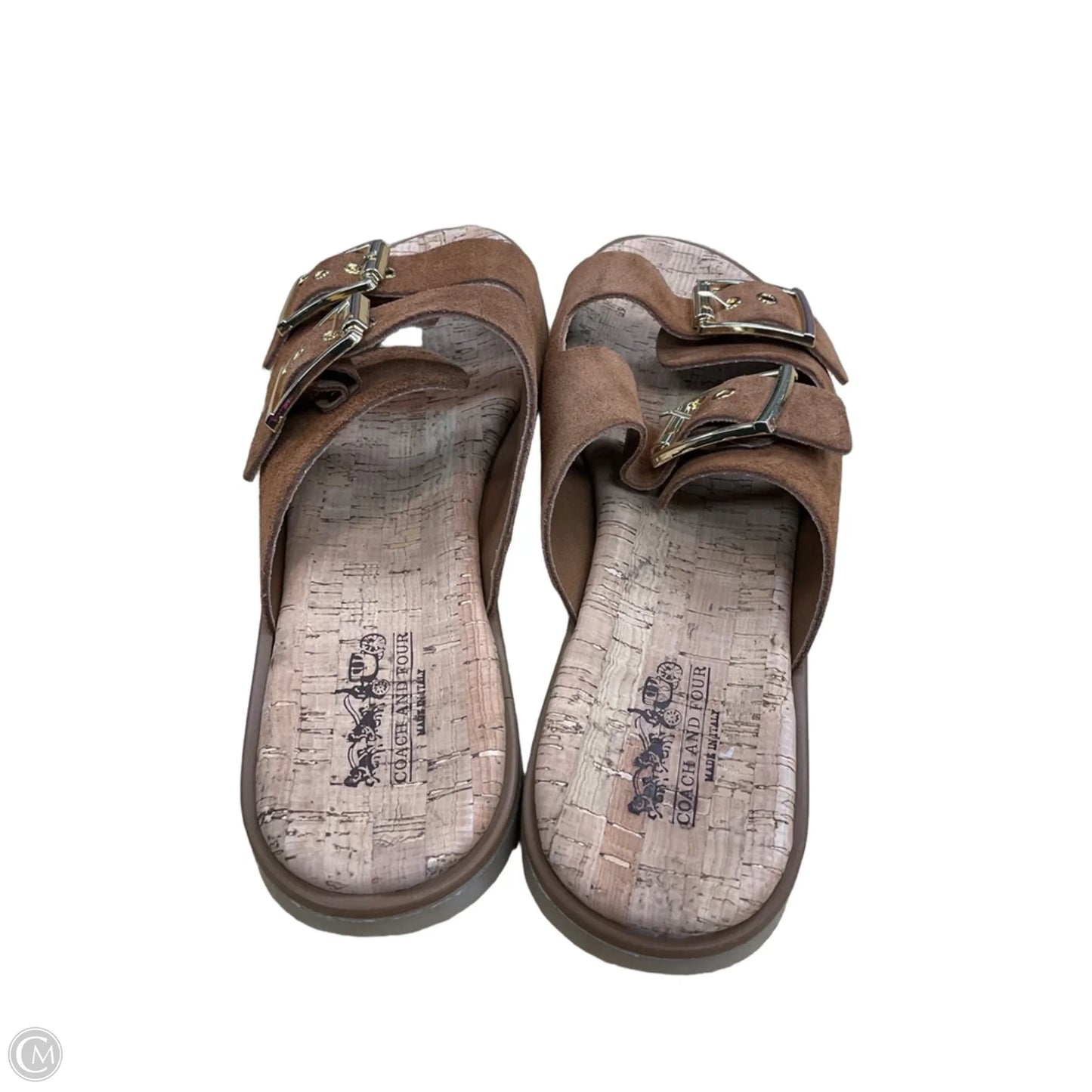 Shoes Flats By Coach And Four In Brown, Size: 10