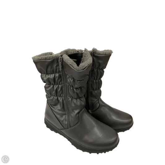 Boots Snow By Sporto In Grey, Size: 9