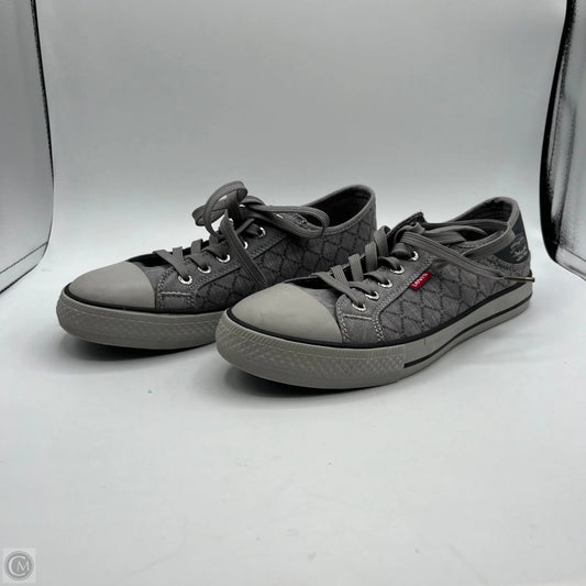 Shoes Sneakers By Levis In Grey, Size: 8