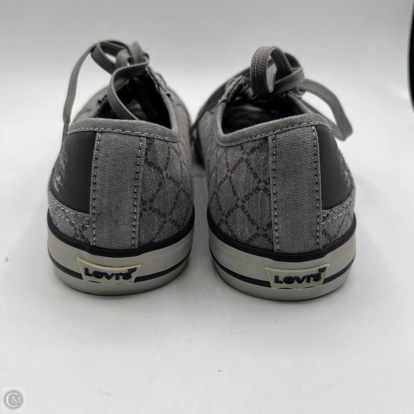 Shoes Sneakers By Levis In Grey, Size: 8