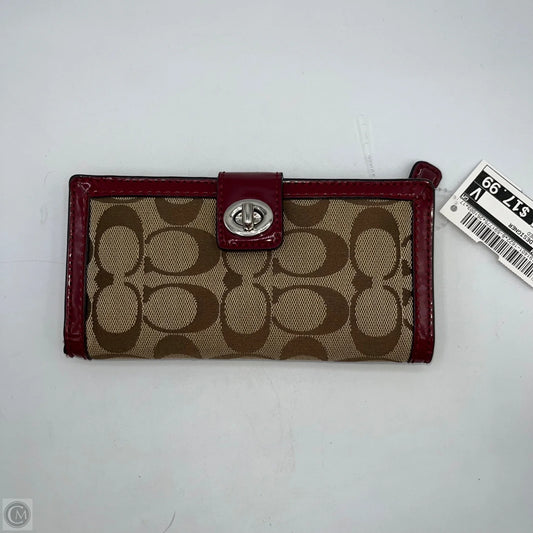 Wallet Designer By Coach, Size: Medium