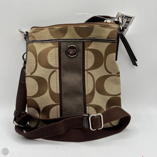 Crossbody Designer By Coach, Size: Small