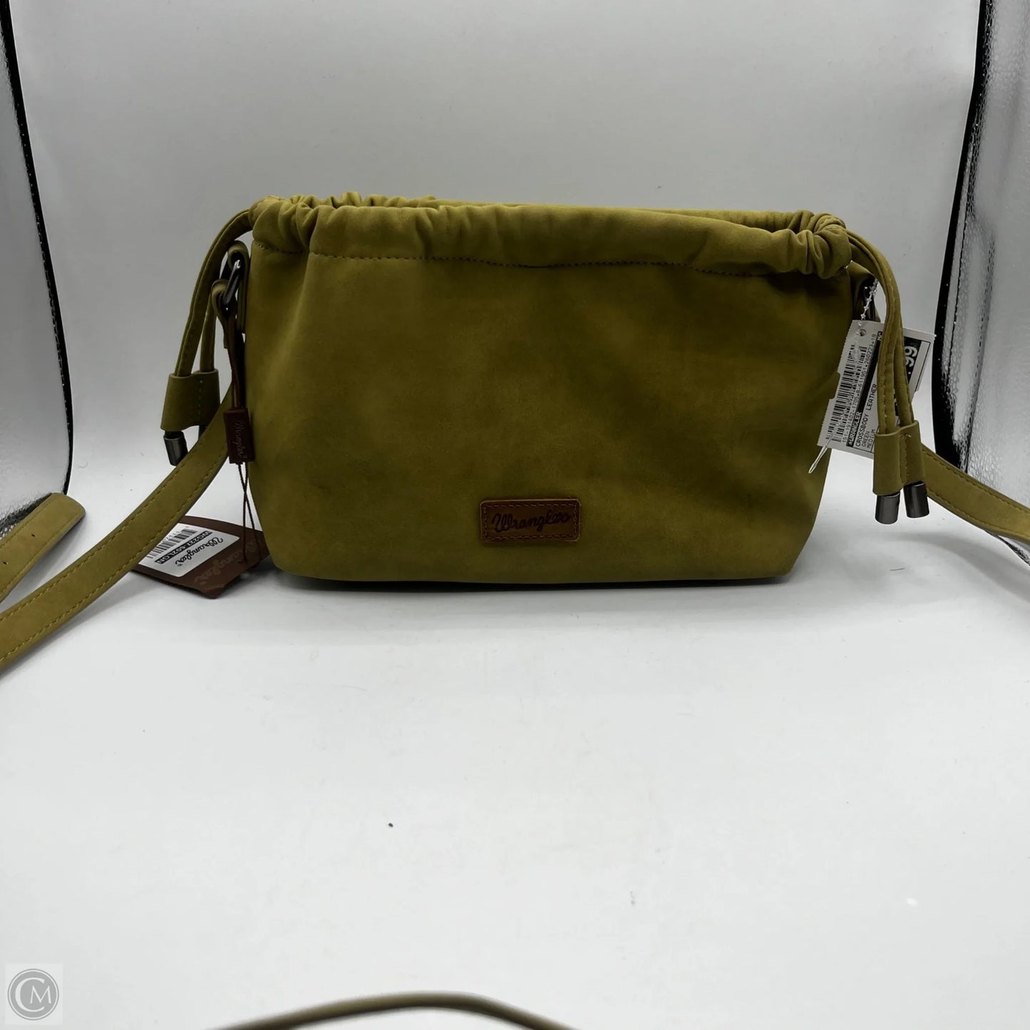 Crossbody Leather By Wrangler, Size: Medium