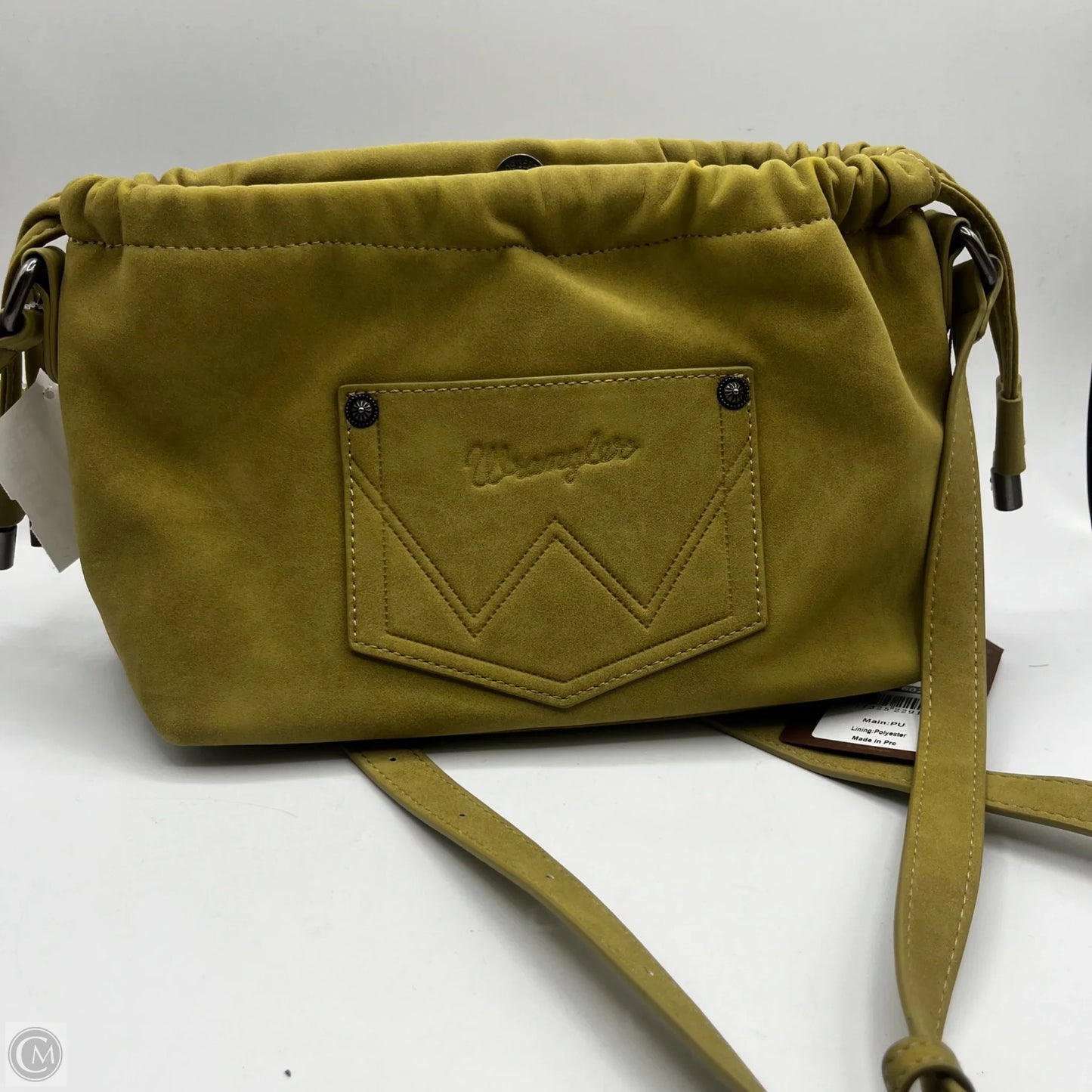 Crossbody Leather By Wrangler, Size: Medium