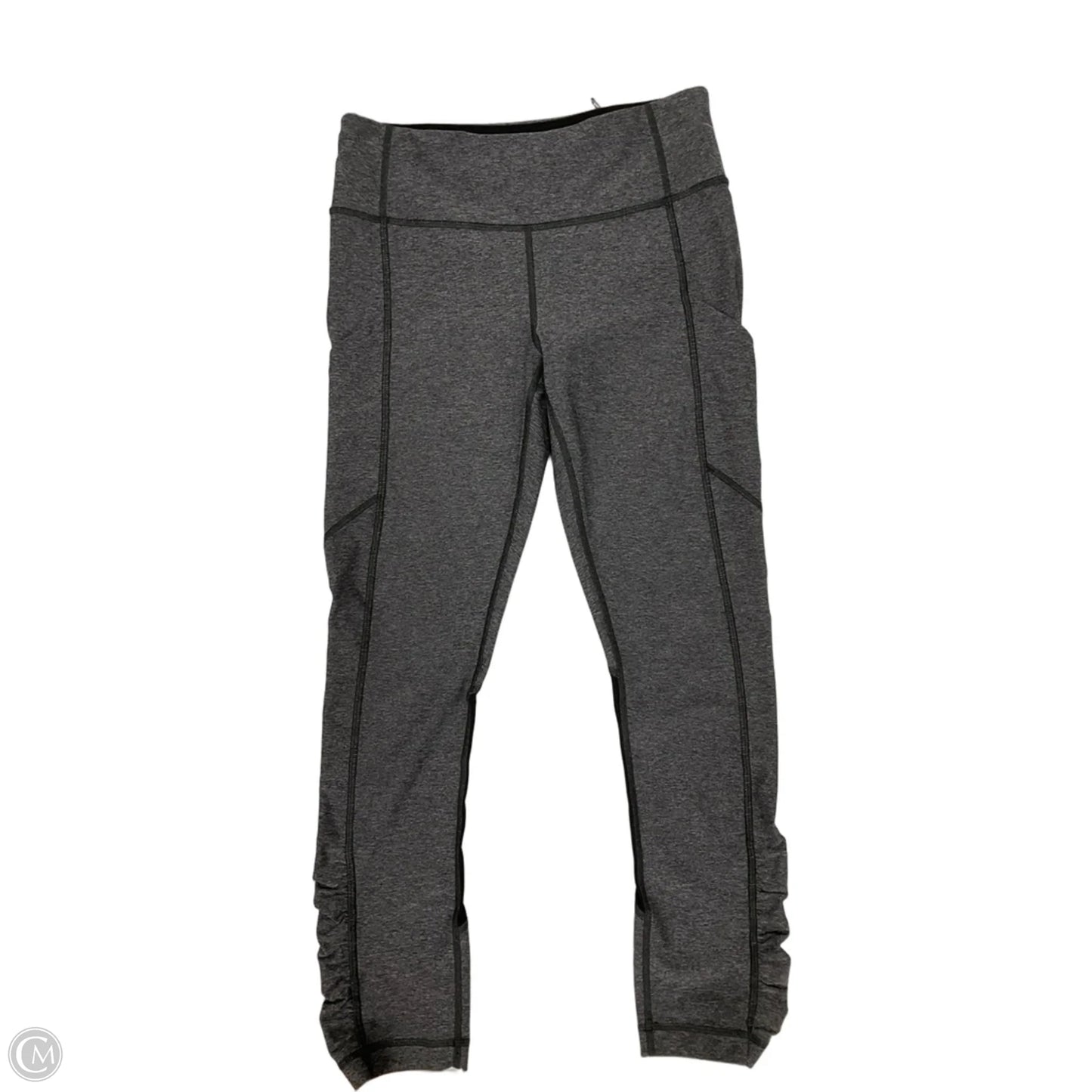 Athletic Leggings By Lululemon In Grey, Size: Xs