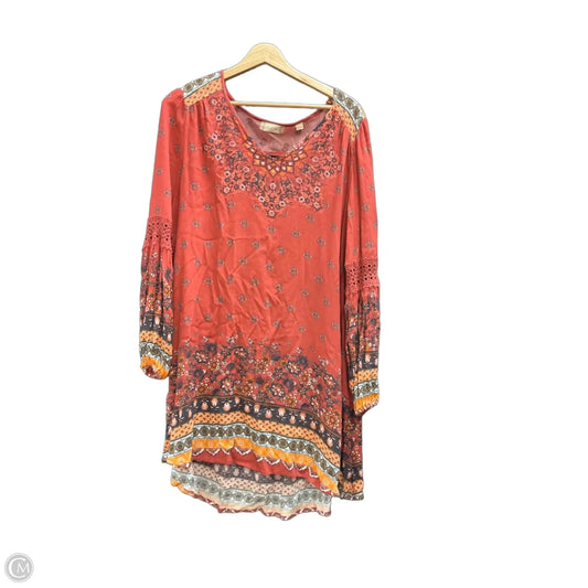 Dress Casual Midi By Altard State In Geometric Pattern, Size: S