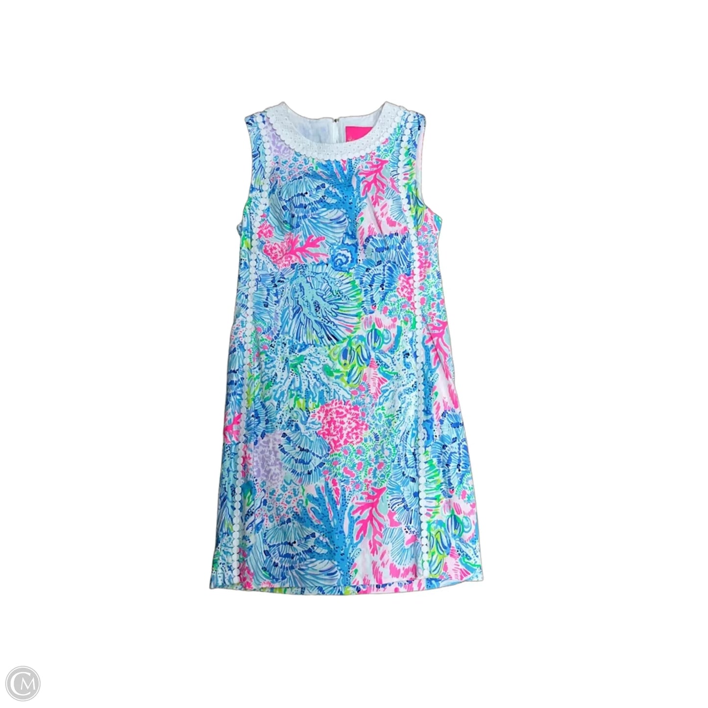 Dress Designer By Lilly Pulitzer In Blue & Pink, Size: 4
